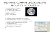 Permasalahan Lingkungan Hidup Di Indonesia
