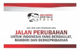 Visi Misi dan Program Aksi Perubahan Jokowi-JK
