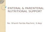 Enteral & Parenteral Nutritional Support
