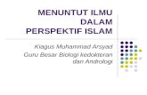 Menuntut Ilmu Dr Perspektif Islam