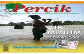 Majalah Air Minum dan Penyehatan Lingkungan 'PERCIK' Vol 6  Oktober 2004