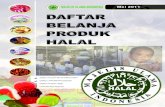 [Edisi  mei 2011] daftar produk halal (mui)