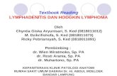 Limfadenitis Limfoma Hodgkins