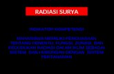 3 Radiasi Surya