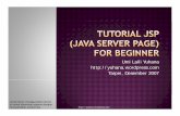 Tutorial Jsp (Java Server Page) Bagian 1