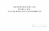 Matematicas para el analisis económico Sydsaeter