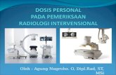 Dosis personal pada pemeriksaan radiologi intervensional