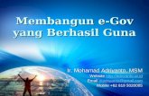 Membangun e-Government di Indonesia