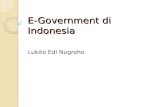 Es e-government di indonesia