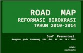 Road Map Reformasi Birokrasi 2010-2014