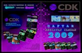 Calendar of Event CDK 2009