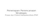 Penerapan Perencanaan Strategis dalam Program PPSP