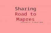 Road to Mapres Fasilkom 2010