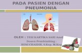 Asuhan keperawatan pneumonia