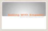 Selling with empathy