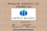 Presentasi Masalah Korupsi Di Indonesia