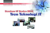 Proposal Seminar IT Series Roadshow Tren Teknologi 2012