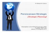 Perencanaan Strategis (Strategic Planning)