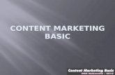 Content Marketing Basic