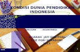 Kondisi dunia pendidikan di indonesia