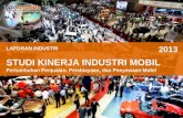 Studi Kinerja Industri Mobil di Indonesia, 2013