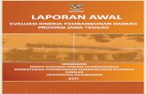 Laporan Awal EKPD 2011 Provinsi Jawa Tengah