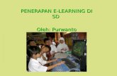 Penerapan E-Learning Di SD