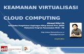Keamanan Virtualisasi dalam Cloud Computing