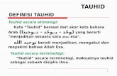 Presentasi Tauhid
