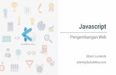 Pemrograman Web - Javascript