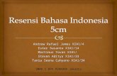 Resensi Bahasa Indonesia-5cm