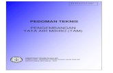 Pedoman Teknis Tata Air Mikro
