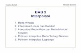 Bab 3 Interpolasi