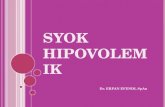 Syok Hipovolemik [Dr Erfan Sp. an]