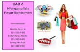 Manajemen Pemasaran BAB 6 Menganalisis Pasar Konsumen