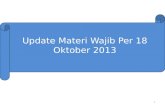 Update Materi Wajib Kadinkes Edisi 18 okt 2013