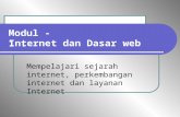 Internet dan Dasar web