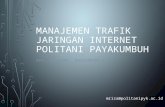 Manajemen trafik jaringan internet politani payakumbuh