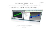 Stress analysis 3 d auto cad by autodesk inventor