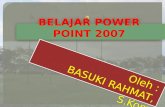 Belajar power point 2007