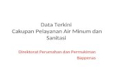 Data terkini cakupan pelayanan air bersih dan sanitasi indonesia stbm 2011