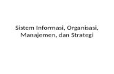 Sistem informasi, organisasi, manajemen, dan