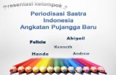 Periodisasi sastra indonesia presentasi bi