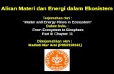 Aliran Materi Dan Energi Dalam Ekosistem
