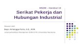 Handout 13 Serikat Pekerja Dan Hubungan Industrial