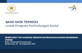 Basis Data Terpadu untuk Perlindungan Sosial