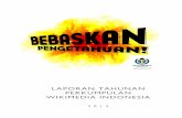 Wikimedia Indonesia Laporan Tahunan 2012