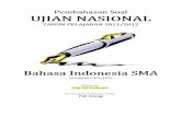 Ujian sekolah bahasa indonesia sma