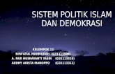 Sistem politik islam dan demokrasi
