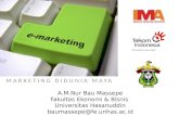 e-marketing: pemasaran didunia maya